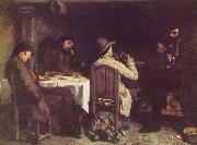 After Dinner at Ornans, Gustave Courbet